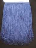 shawl fringe 12" chainette midnight blue