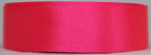 ribbon satin 1" #9 hot pink