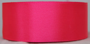 ribbon satin 1 1/2" #5 hot pink