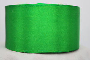ribbon satin 2" green