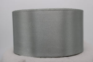 ribbon satin 2" light grey