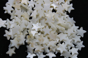 shell beads small star