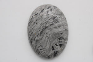stone cabochon natural crazy agate large oval #2