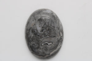 stone cabochon natural crazy agate large oval #5