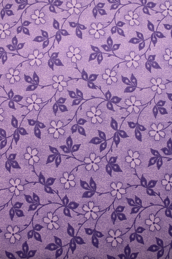 floral vine lilac (light purple)