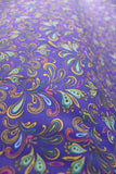 abstract floral purple